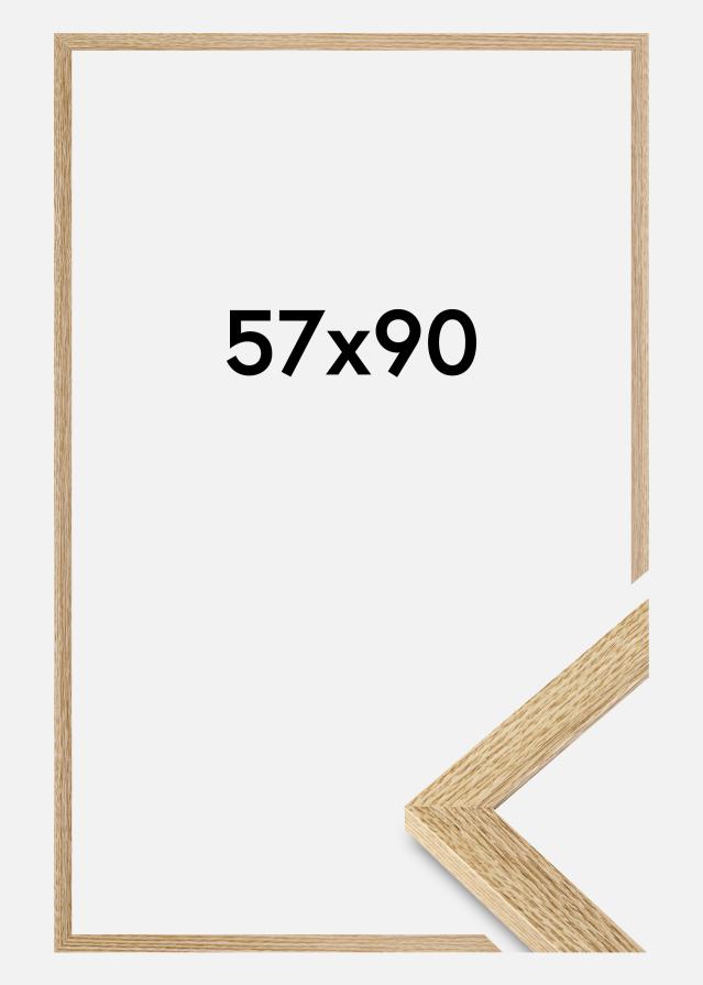 Cadre Selection Verre Acrylique Chêne 57x90 cm