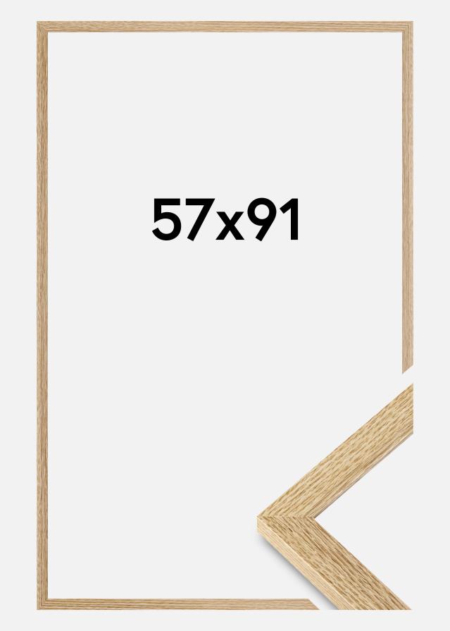 Cadre Selection Verre Acrylique Chêne 57x91 cm