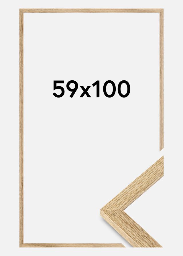 Cadre Selection Verre Acrylique Chêne 59x100 cm
