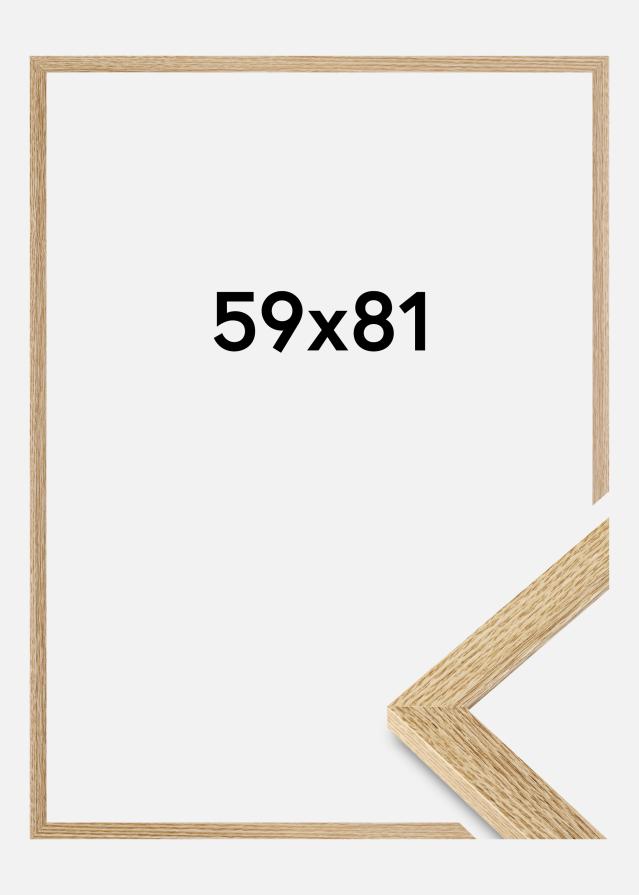 Cadre Selection Verre Acrylique Chêne 59x81 cm