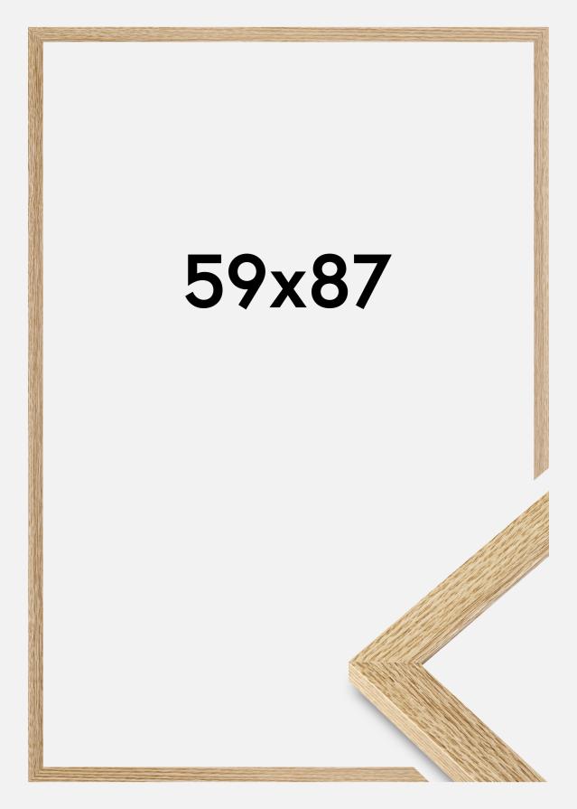 Cadre Selection Verre Acrylique Chêne 59x87 cm