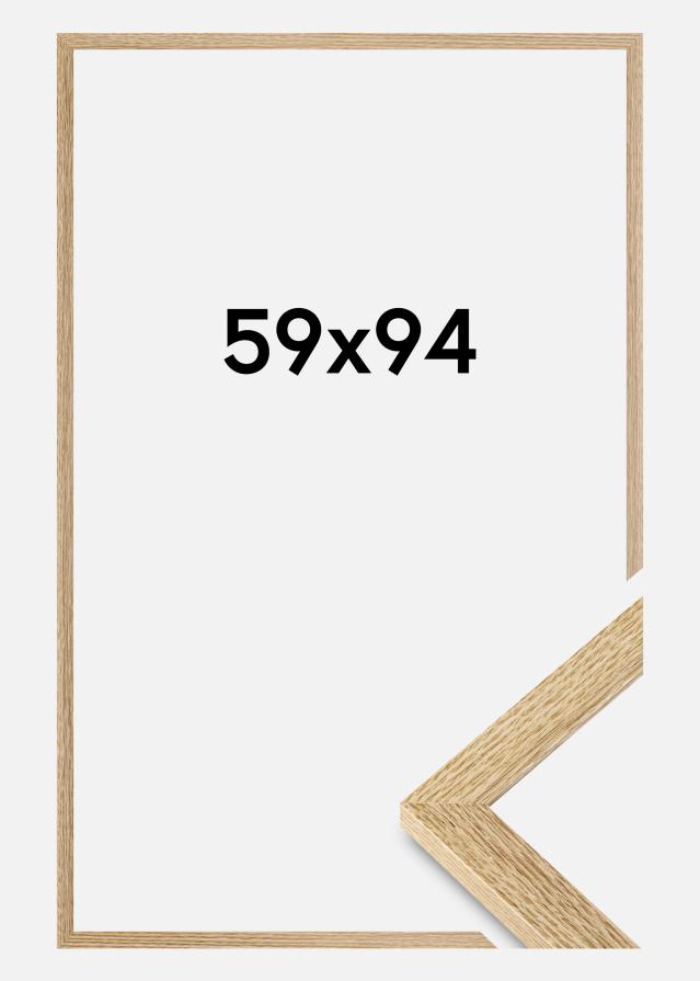 Cadre Selection Verre Acrylique Chêne 59x94 cm