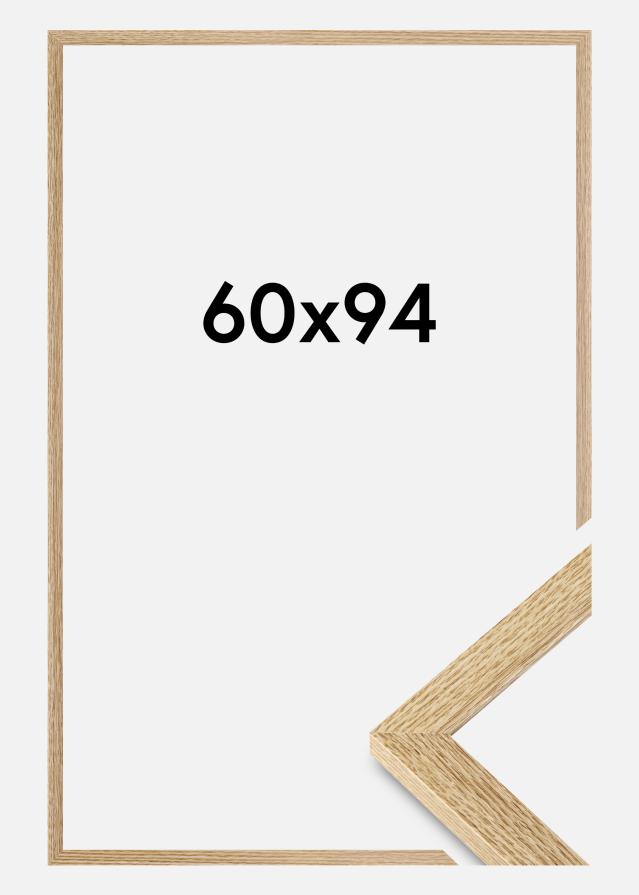 Cadre Selection Verre Acrylique Chêne 60x94 cm