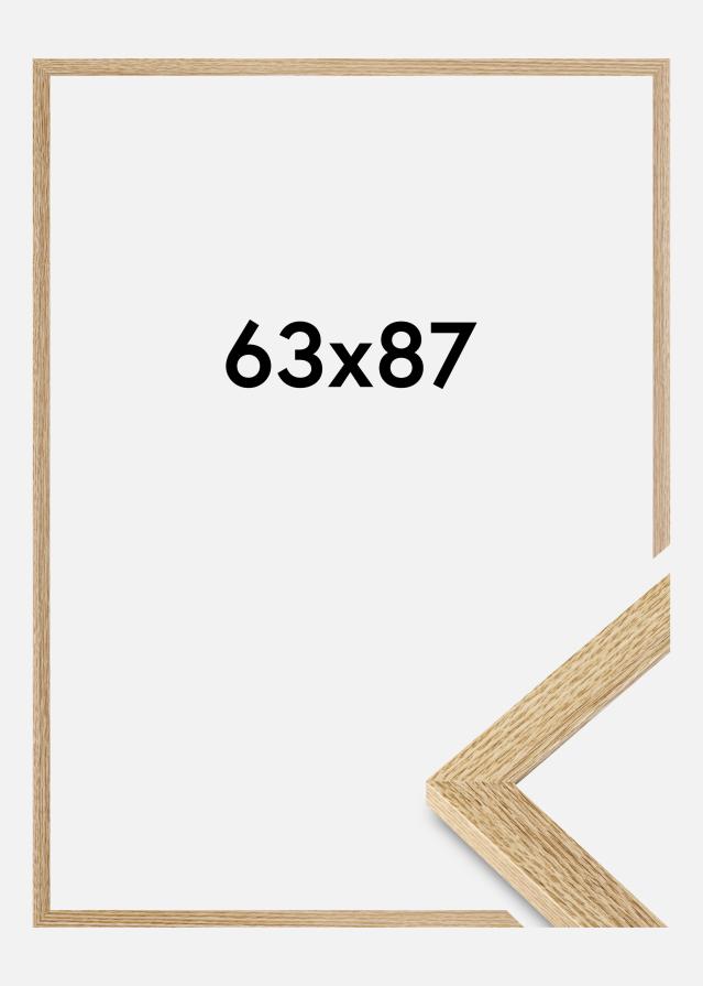 Cadre Selection Verre Acrylique Chêne 63x87 cm
