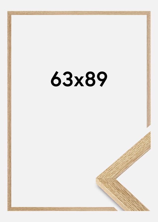 Cadre Selection Verre Acrylique Chêne 63x89 cm