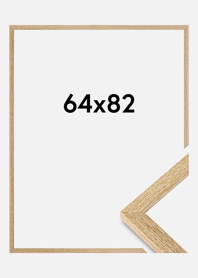 Cadre Selection Verre Acrylique Chêne 64x82 cm