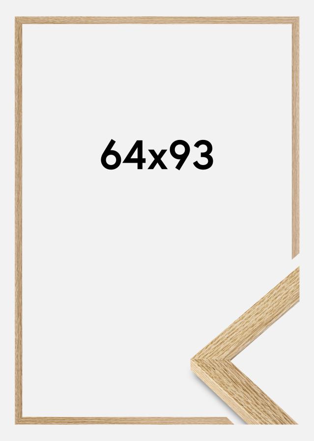 Cadre Selection Verre Acrylique Chêne 64x93 cm