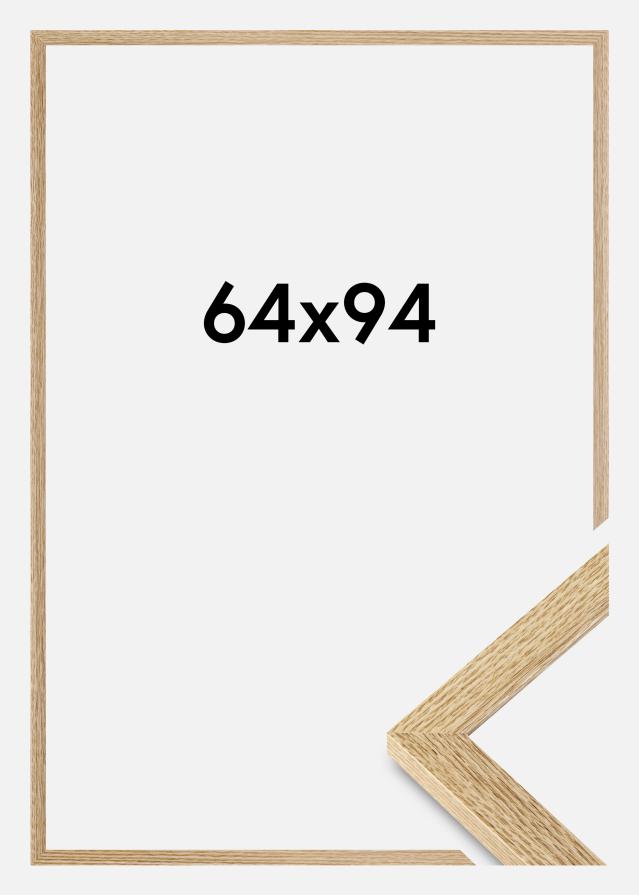 Cadre Selection Verre Acrylique Chêne 64x94 cm