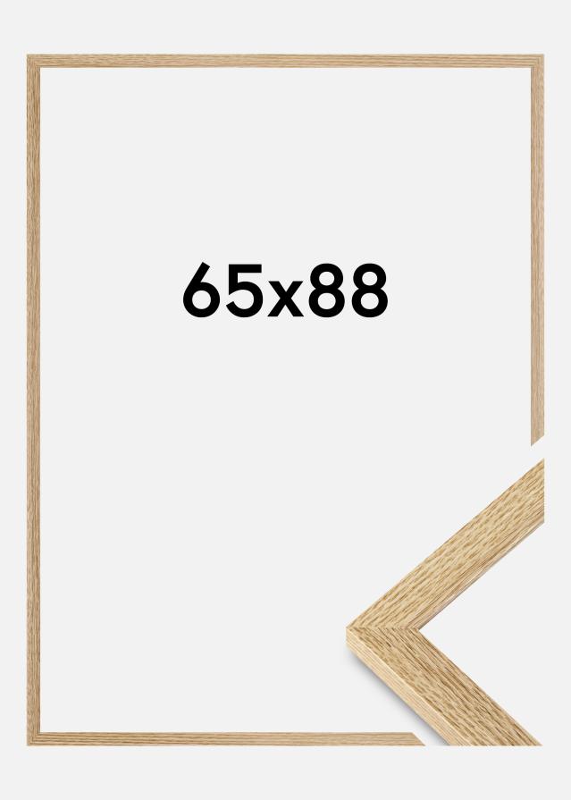 Cadre Selection Verre Acrylique Chêne 65x88 cm
