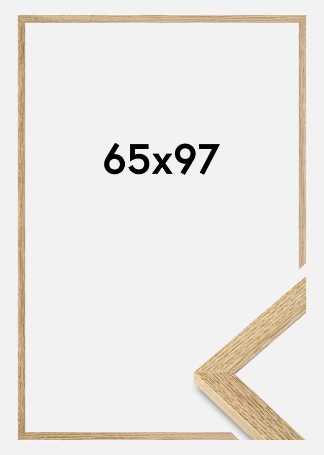 Cadre Selection Verre Acrylique Chêne 65x97 cm