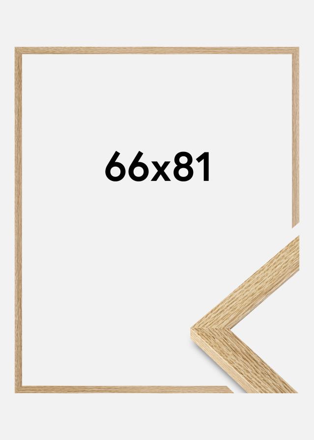 Cadre Selection Verre Acrylique Chêne 66x81 cm