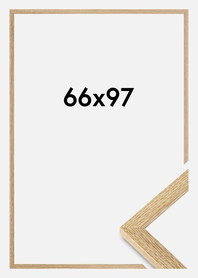 Cadre Selection Verre Acrylique Chêne 66x97 cm