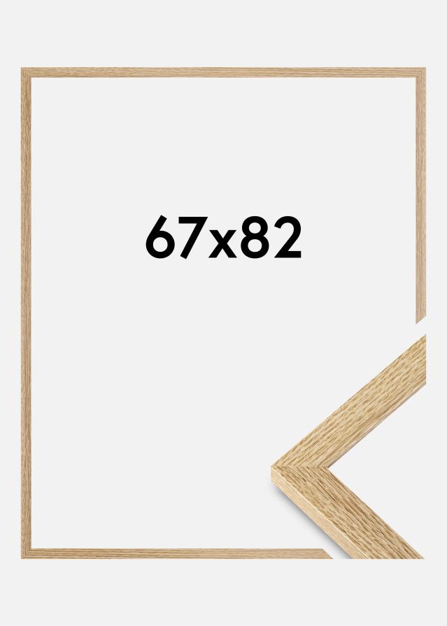 Cadre Selection Verre Acrylique Chêne 67x82 cm