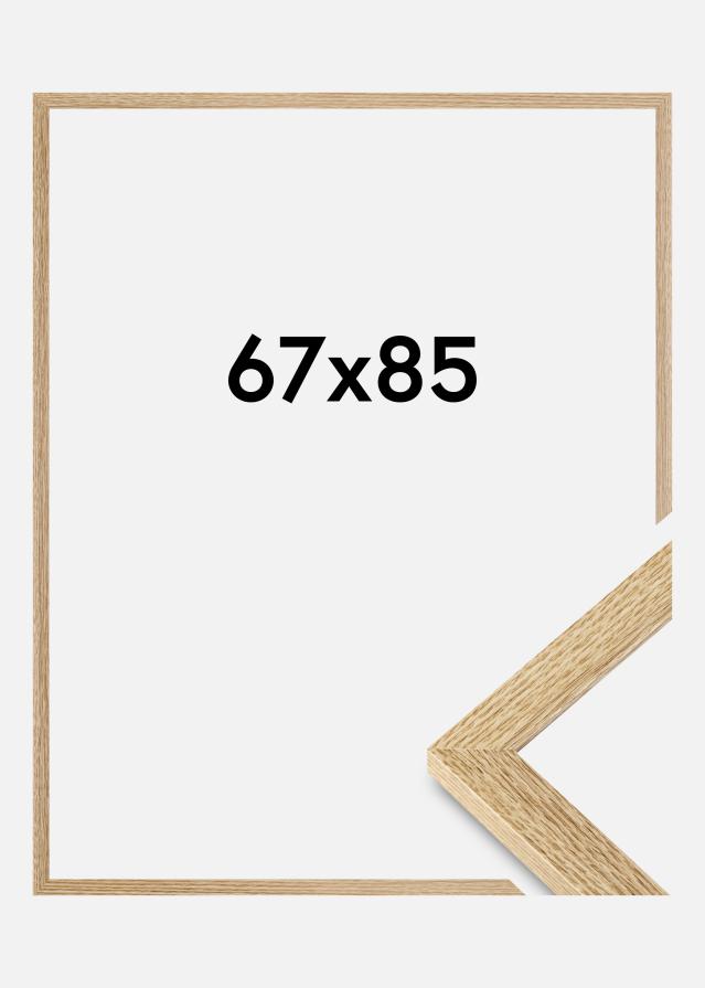Cadre Selection Verre Acrylique Chêne 67x85 cm