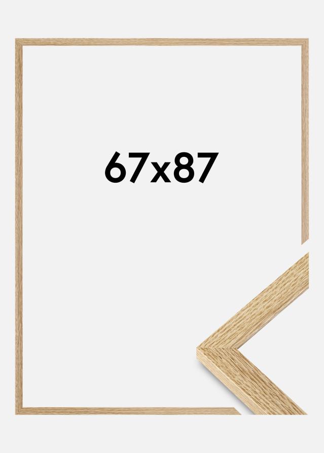 Cadre Selection Verre Acrylique Chêne 67x87 cm