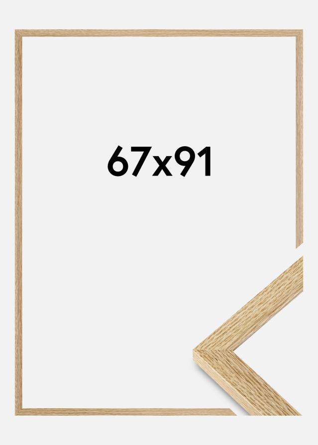 Cadre Selection Verre Acrylique Chêne 67x91 cm