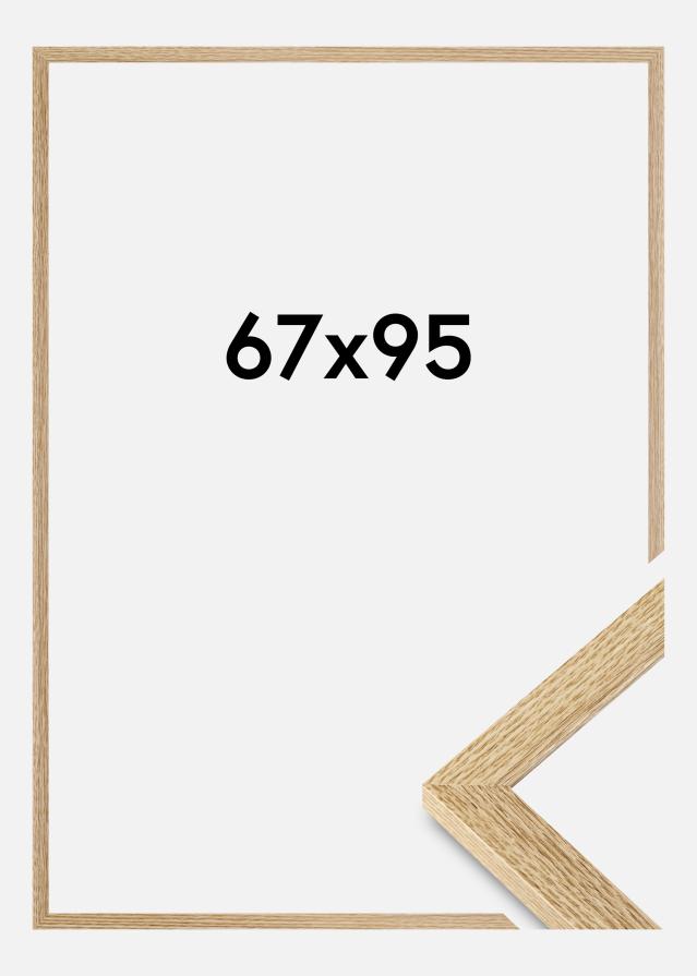 Cadre Selection Verre Acrylique Chêne 67x95 cm
