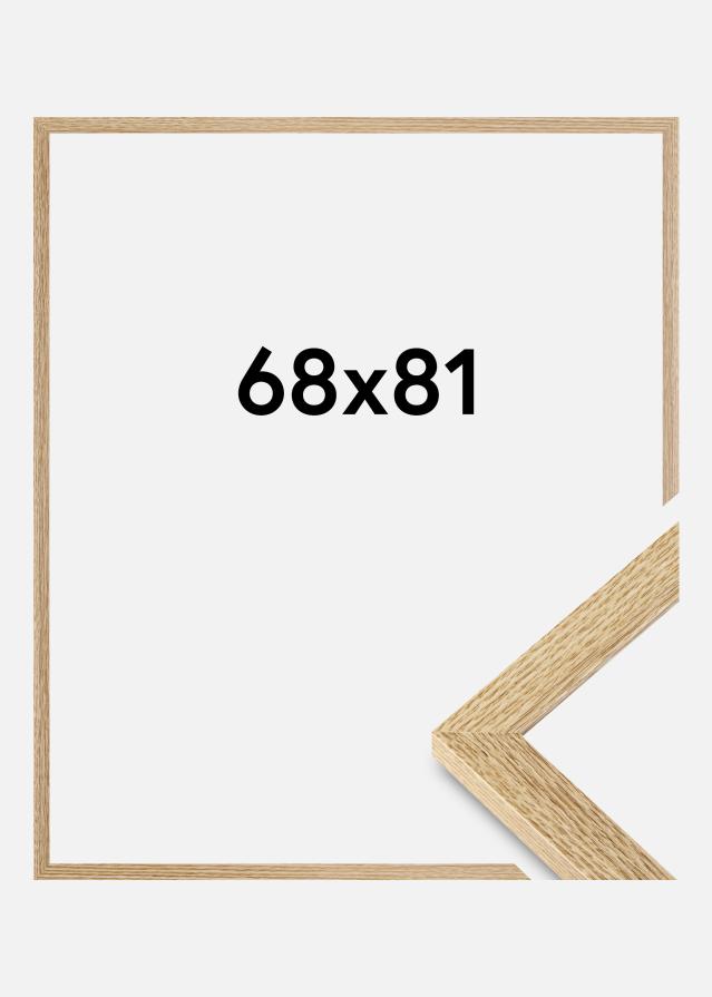Cadre Selection Verre Acrylique Chêne 68x81 cm