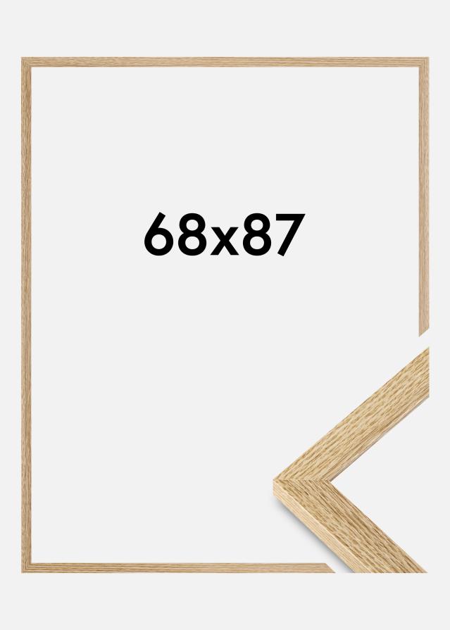 Cadre Selection Verre Acrylique Chêne 68x87 cm
