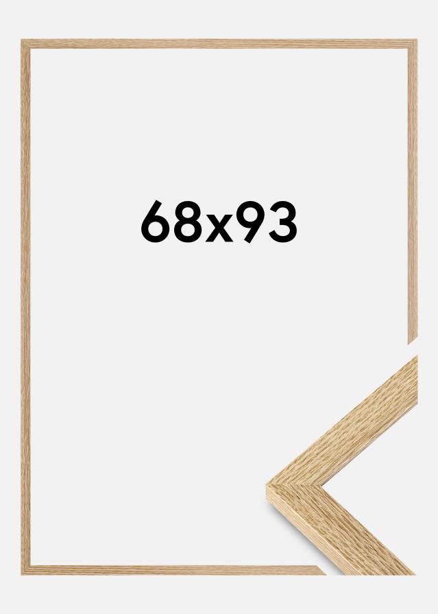 Cadre Selection Verre Acrylique Chêne 68x93 cm