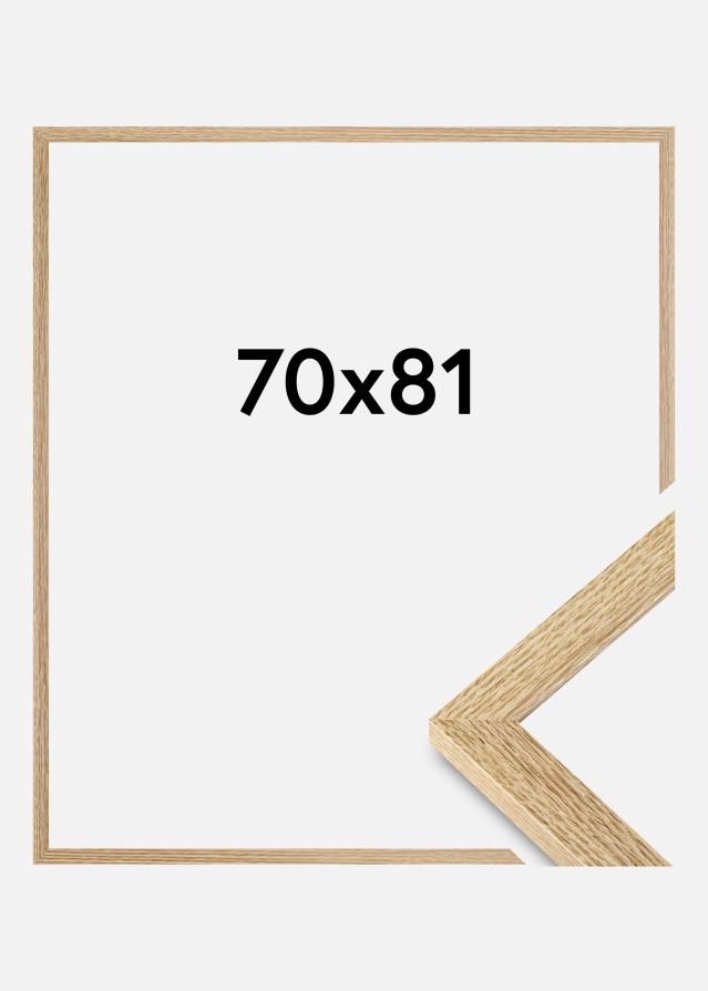 Cadre Selection Verre Acrylique Chêne 70x81 cm