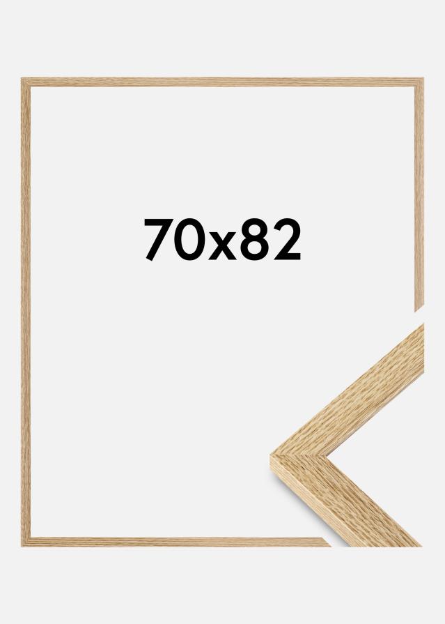 Cadre Selection Verre Acrylique Chêne 70x82 cm