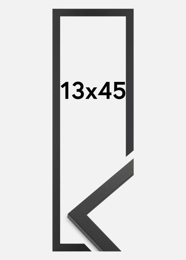 Cadre Trendy Verre Acrylique Noir 13x45 cm