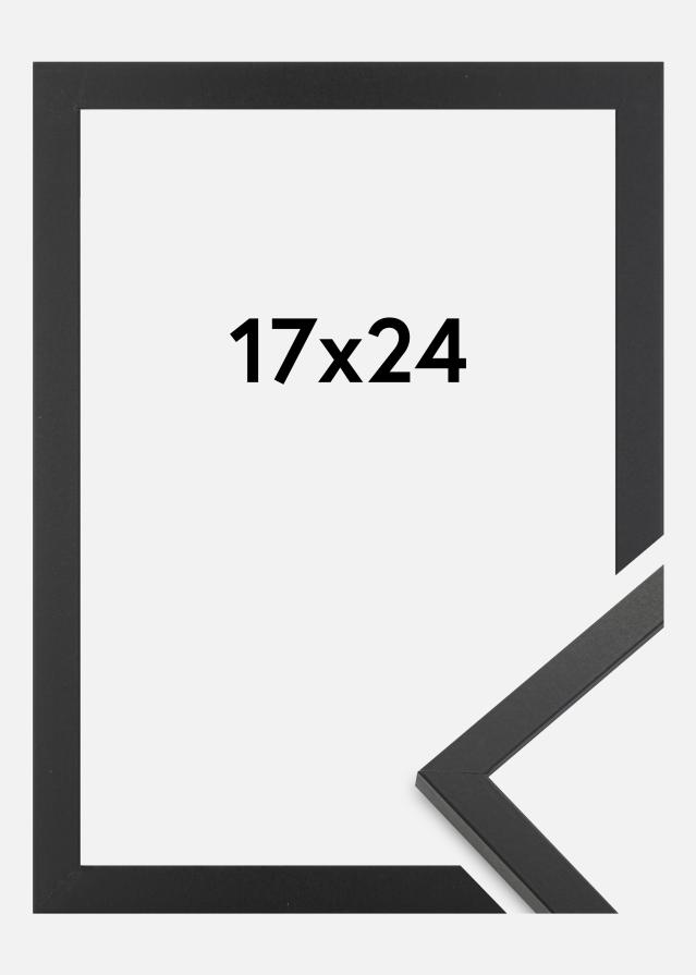 Cadre Trendy Verre Acrylique Noir 17x24 cm