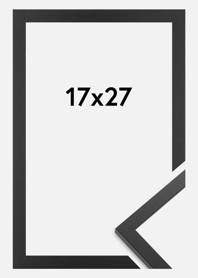 Cadre Trendy Verre Acrylique Noir 17x27 cm