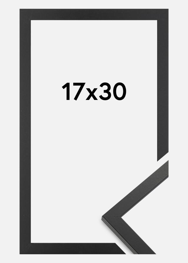 Cadre Trendy Verre Acrylique Noir 17x30 cm