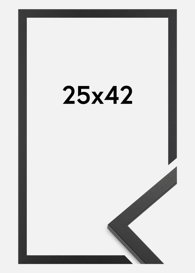 Cadre Trendy Verre Acrylique Noir 25x42 cm