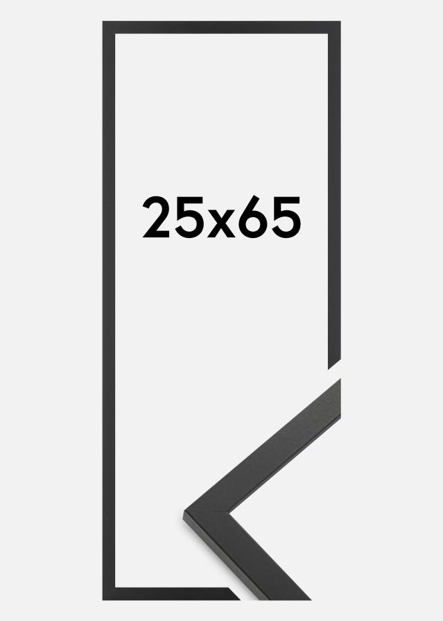 Cadre Trendy Verre Acrylique Noir 25x65 cm