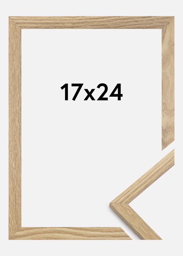 Cadre Trendy Verre Acrylique Chêne 17x24 cm
