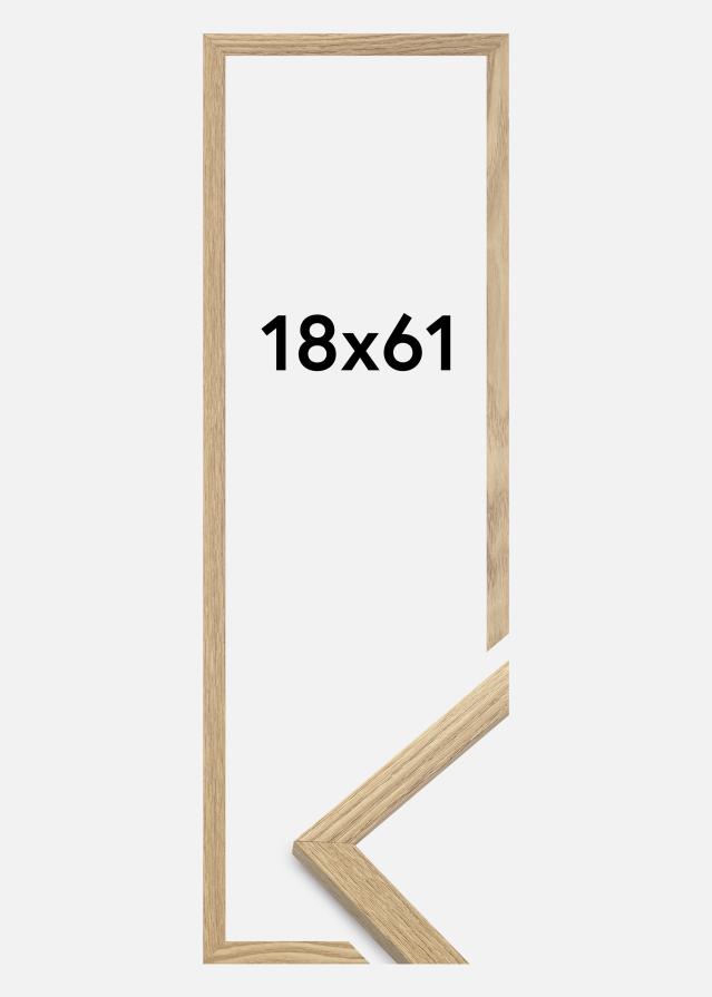 Cadre Trendy Verre Acrylique Chêne 18x61 cm