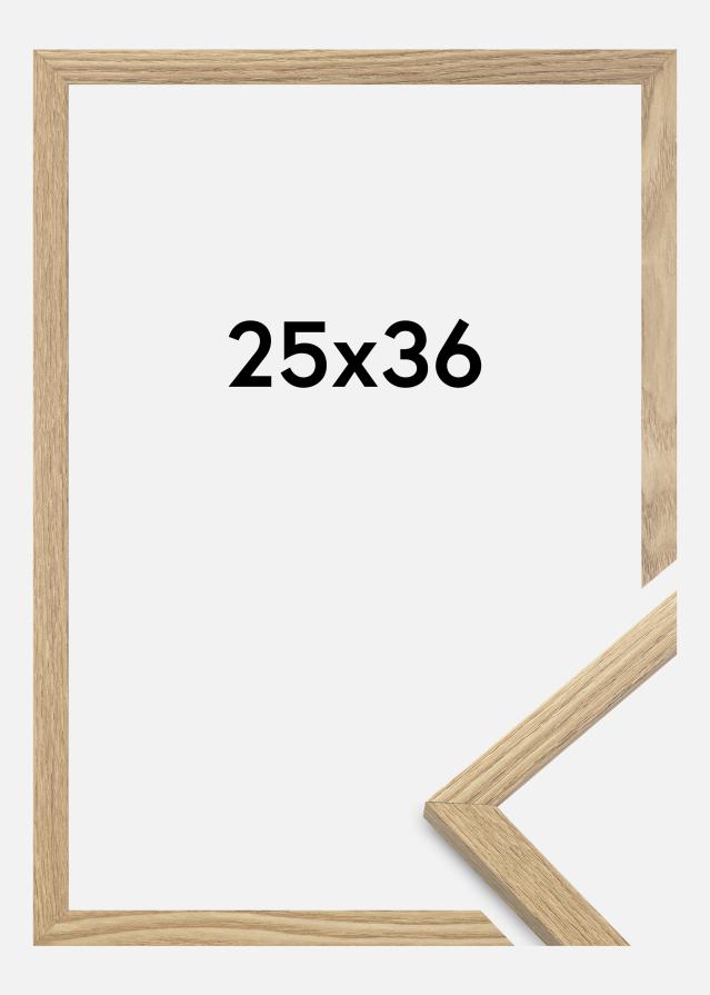 Cadre Trendy Verre Acrylique Chêne 25x36 cm