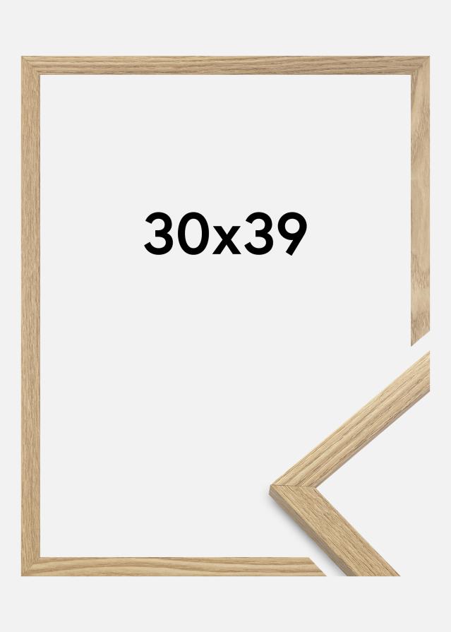 Cadre Trendy Verre Acrylique Chêne 30x39 cm