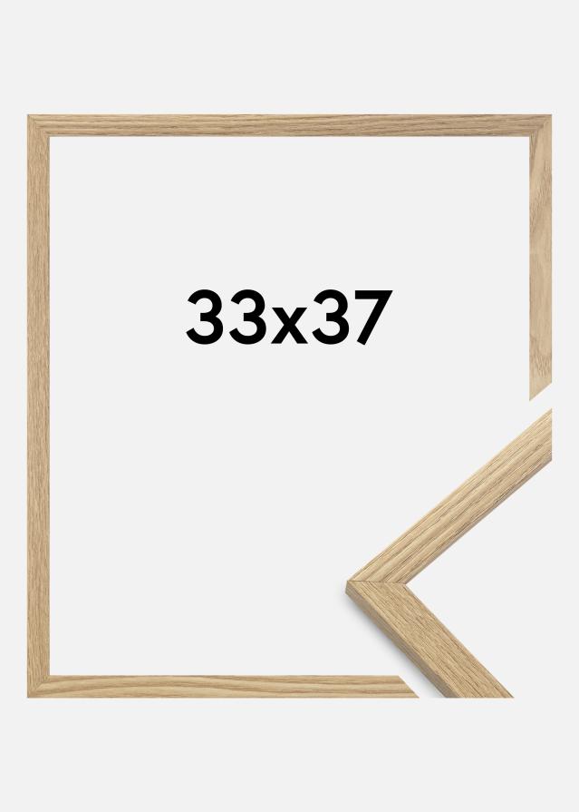 Cadre Trendy Verre Acrylique Chêne 33x37 cm
