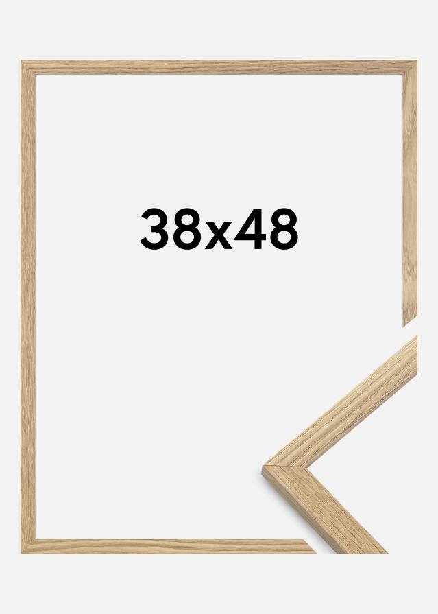 Cadre Trendy Verre Acrylique Chêne 38x48 cm