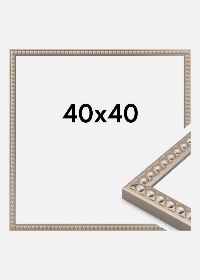 Cadre Perla Verre Acrylique Champagne 40x40 cm