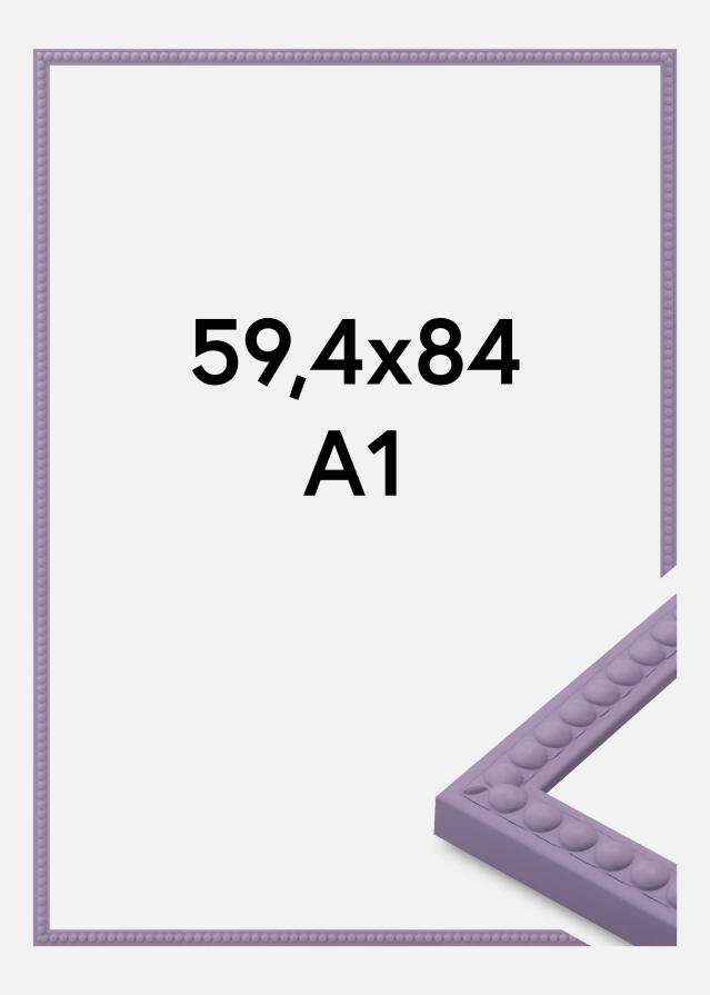 Cadre Perla Verre Acrylique Violet 59,4x84 cm (A1)