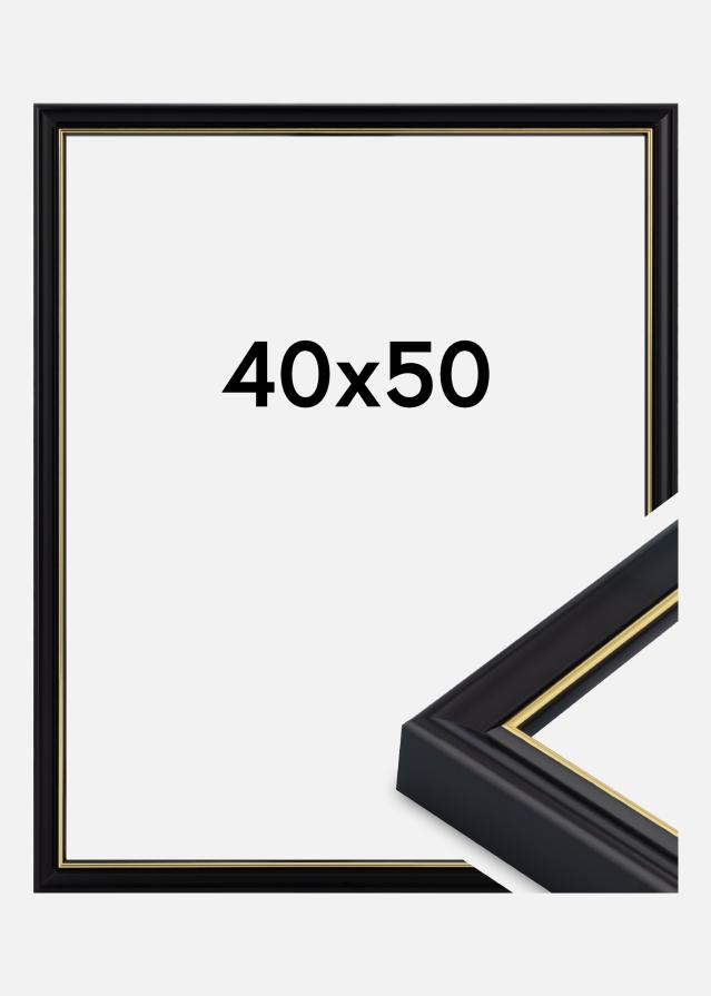 Cadre Canterbury Verre Acrylique Noir 40x50 cm