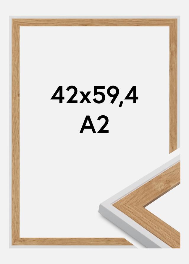 Cadre Clearline Verre Acrylique Blanc 42x59,4 cm (A2)