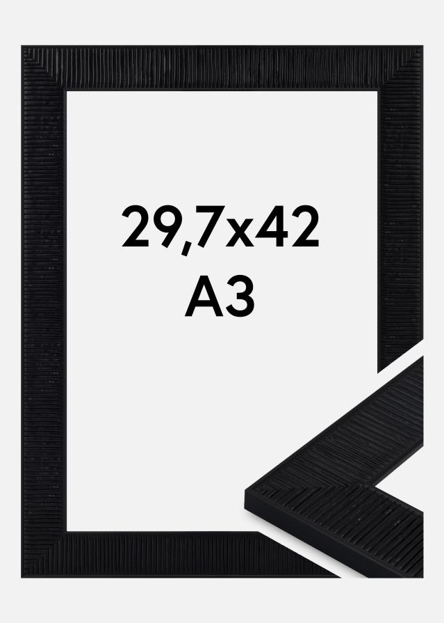 Cadre Lund Verre Acrylique Noir 29,7x42 cm (A3)