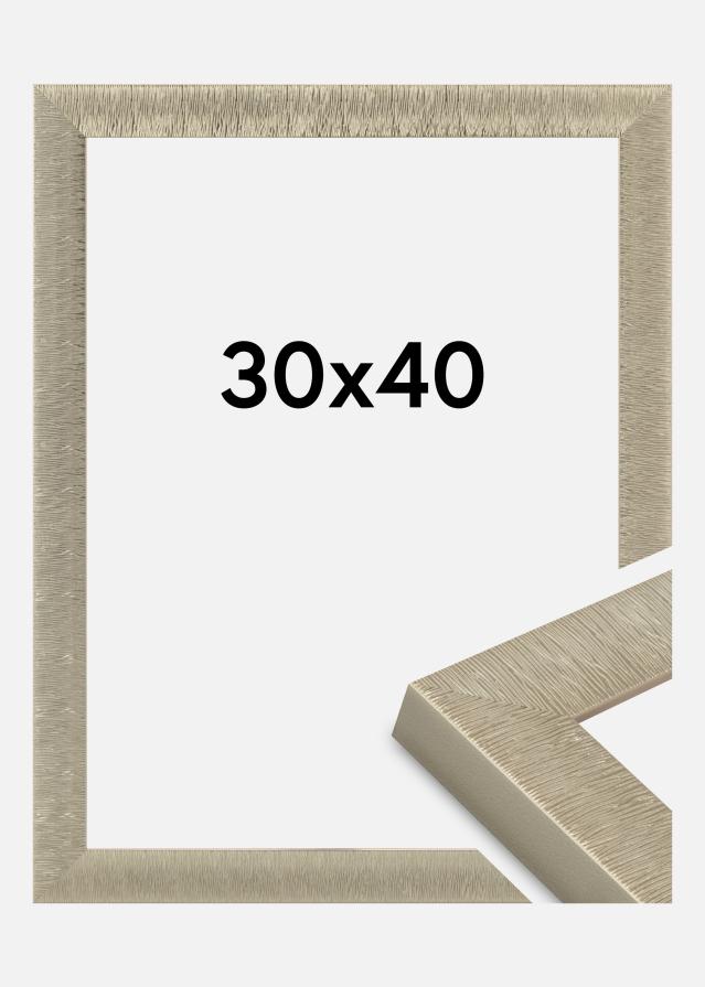 Cadre Sahara Verre Acrylique Champagne 30x40 cm
