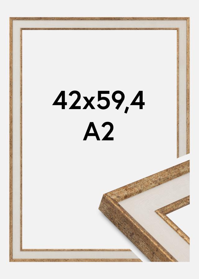 Cadre Dolly Verre Acrylique Or 42x59,4 cm (A2)