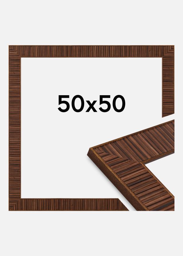 Cadre Agust Verre Acrylique Rosewood 50x50 cm