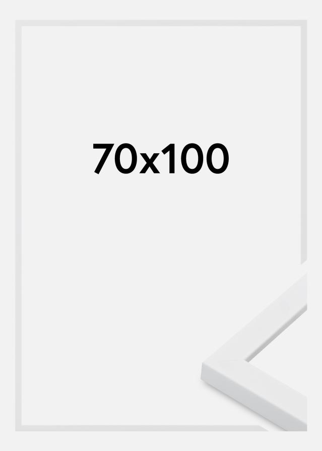 Cadre Oban Verre Acrylique Blanc 70x100 cm
