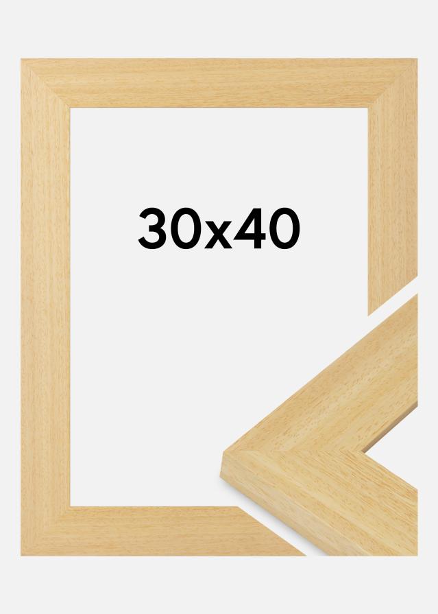 Cadre Pembrokeshire Verre Acrylique Chêne 30x40 cm