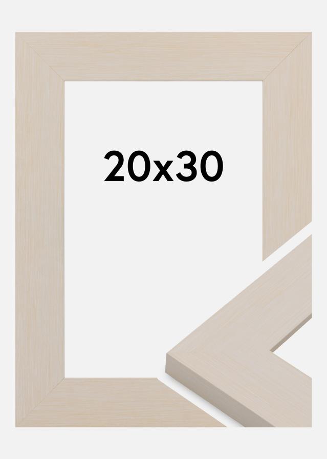 Cadre Pembrokeshire Verre Acrylique Blanc 20x30 cm
