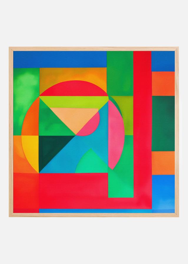 Geometric Harmony Poster